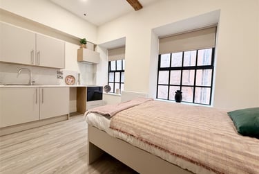 1 bed studio, 5-7 Roden Street, Hockley, Nottingham, NG31JH - Image 3